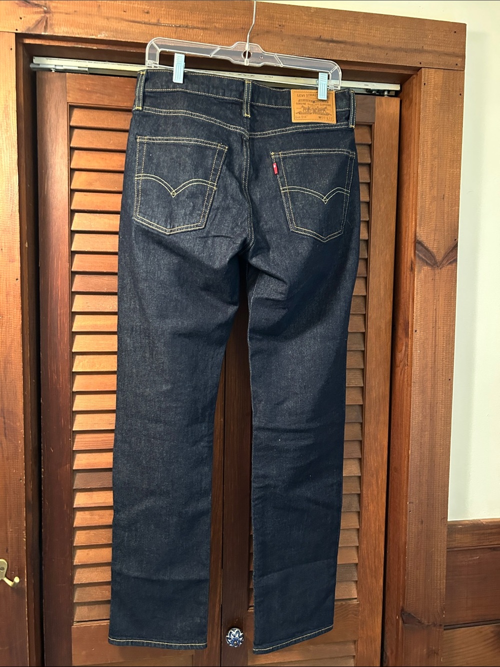 Levi's Indigo Blue Men's Straight Jeans